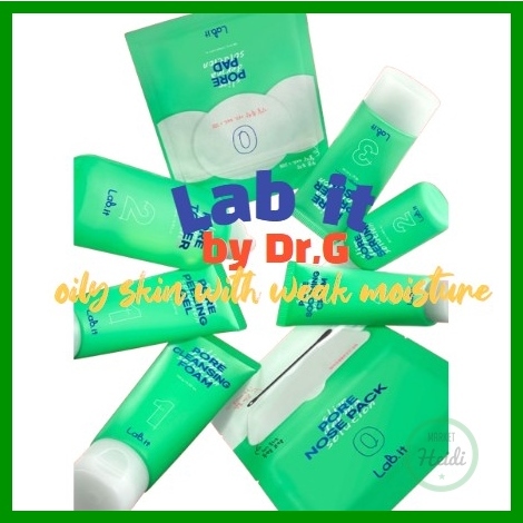 Lab it by Dr.G Hàn Quốc Slim Derma Solution Skincare Series: Peeling Gel / Toner / Serum / Soothing 
