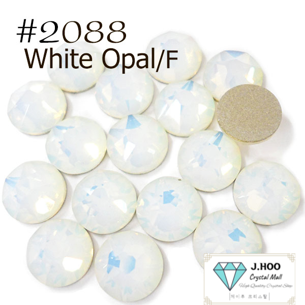 Swarovski 2088 - Opal trắng phẳng F