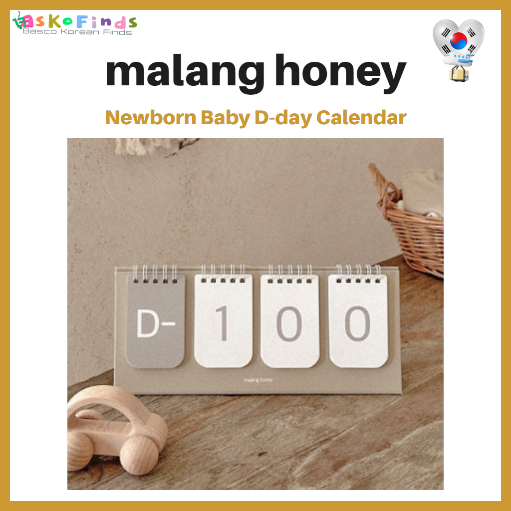Malang mật ong Baby d-DAYcalendar & Sách nhớ