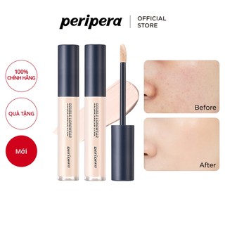 [PERIPERA] Kem che khuyết điểm lâu trôi gấp hai lần trang điểm tự nhiên 5.5g | Waterproof, long-lasting, full-coverage