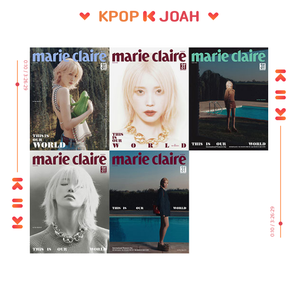 MARIE CLAIRE KOREA 2024.03 - COVER: IU (22nd Feb.2024)