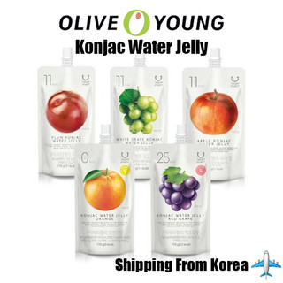 Konjac water jelly low calorie | nho xanh / nho đỏ / cam / mận / táo