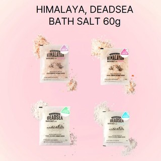 Himalayan, DEADSEA BATH SALT 60g 4 LOẠI