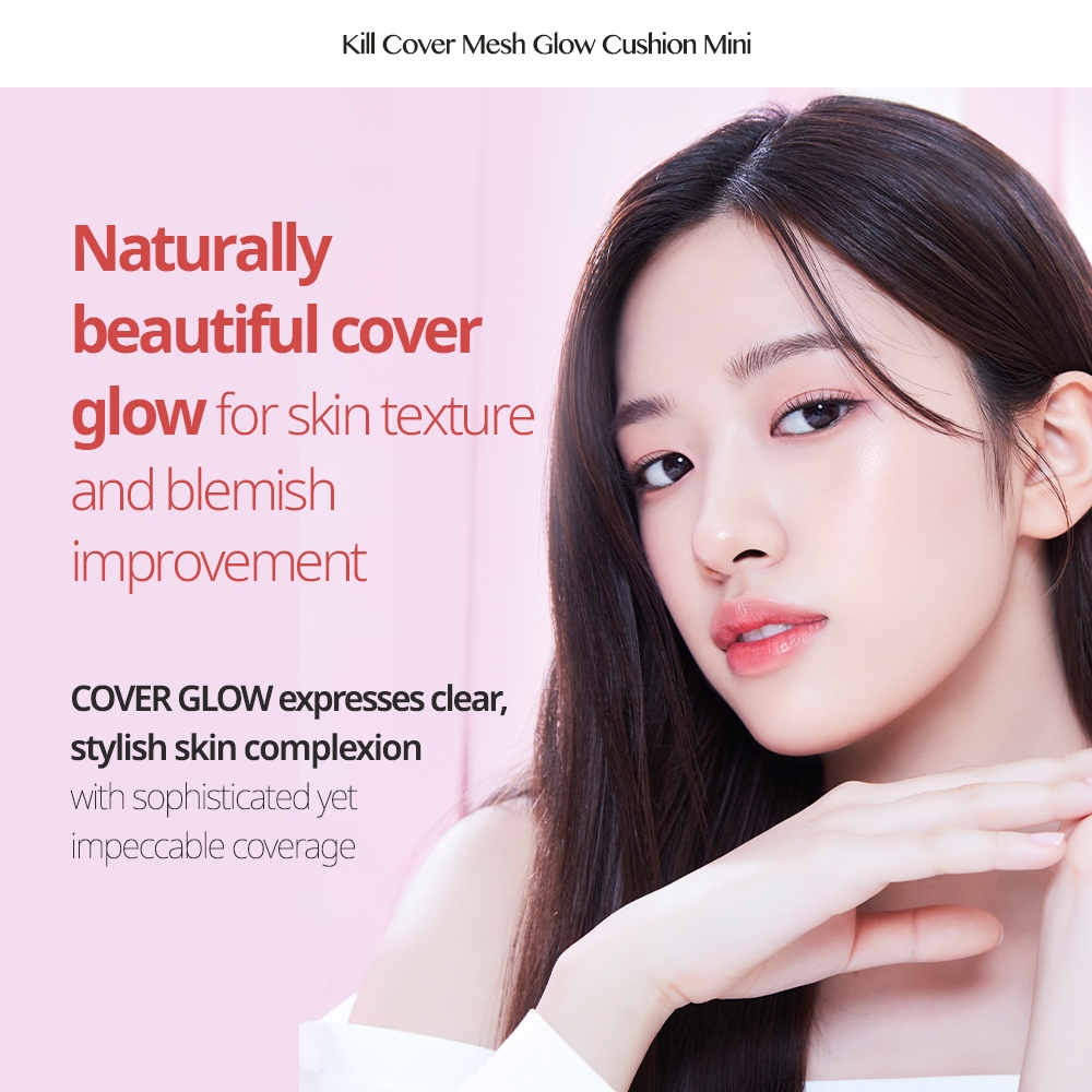 CLIO [Cio] Kill Cover Bộ đệm Mini bán chạy nhất (Áo nỉ mới / Lưới phát sáng / Đệm cố định da) | BigBuy360 - bigbuy360.vn