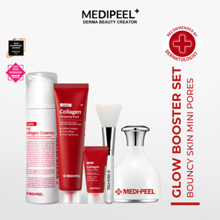 Bộ chăm sóc da Sáng bóng MEDIPEEL Red Lacto Collagen 