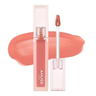 Amuse dew velvet 4g dew velvet dưỡng ẩm mềm mịn dưỡng ẩm nhung hoàn thiện son môi mờ - lâu dài sắc tố đậm không khô công thức kem