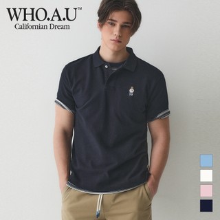  Áo Thun Steve PQ Collar T-Shirt I WHHAE2521U/WHHAE3721U