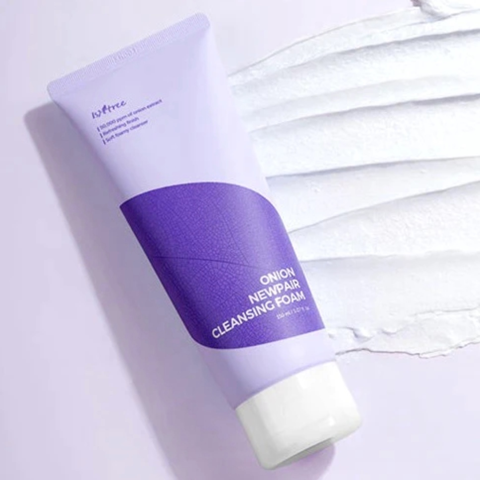 Sữa Rửa Mặt Tạo Bọt IsNtree Onion Newpair 150ml