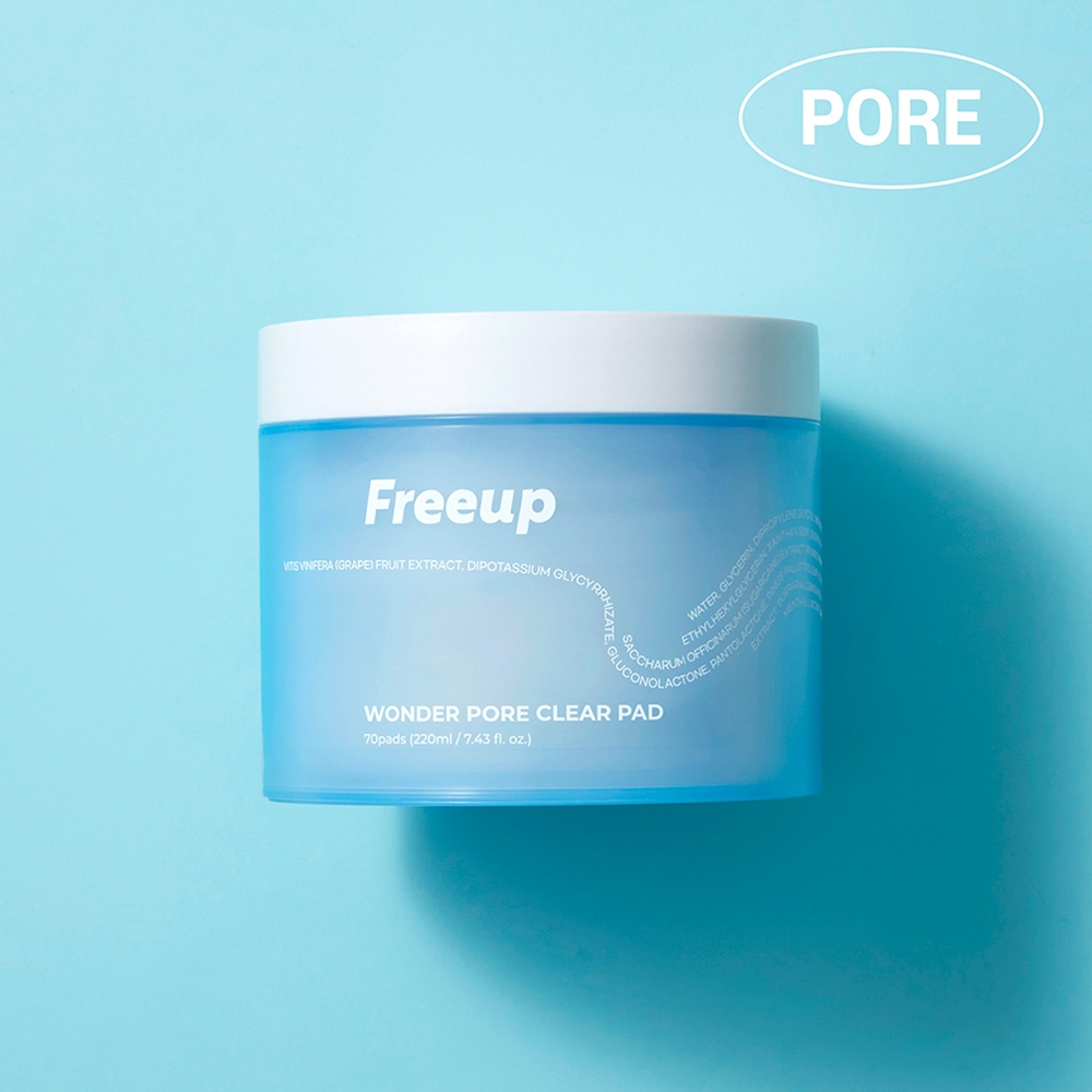 Freeup Wonder Pore Clear Pad (70 chiếc) * * Chứng nhận thuần chay * *