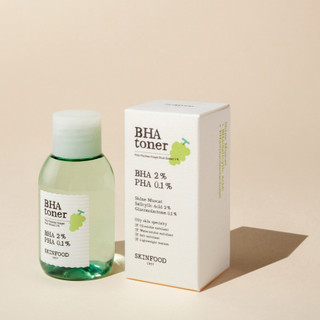   Shine Muscat BHA Toner 50ml / Derma Toner với BHA 2% & PHA 0,1% pH 4,65 / Derma Hydartion Boosting Toner với chất tẩy tế bào chết nhẹ cho da kết hợp dầu