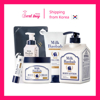 Nước rửa tay dạng bọt diệt khuẩn, sạch bụi mịn Milk Baobab Hàn Quốc 300ml