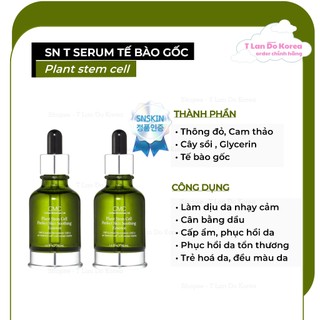 𝗧 𝗟𝗮𝗻 𝗗𝗼 𝗞𝗼𝗿𝗲𝗮 𝗢𝗿𝗱𝗲𝗿 - sn t serum tế bào gốc - plant stem cell soothing esscen