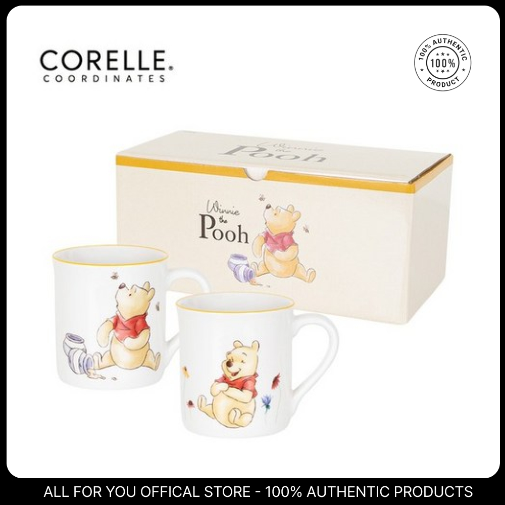 [Corelle] Bộ cốc Winnie the Pooh tọa độ