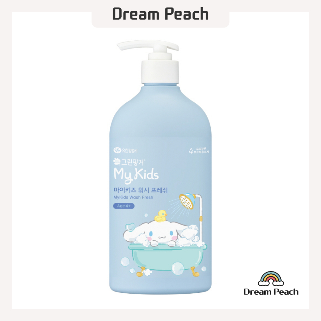 Green Finger My Kids Fresh Sanrio Cinnamoroll Wash Fresh Green Fragrance, 500ml 1 chiếc