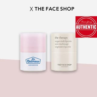 The face shop dr.. belmeur advanced pink lipcerin 15g / the therapy vegan multy lipcerin 15ml