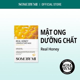 Mặt Nạ Mật Ong Dưỡng Da Căng Mướt Some By Mi Real Honey Luminous Care Mask 10 Miếng