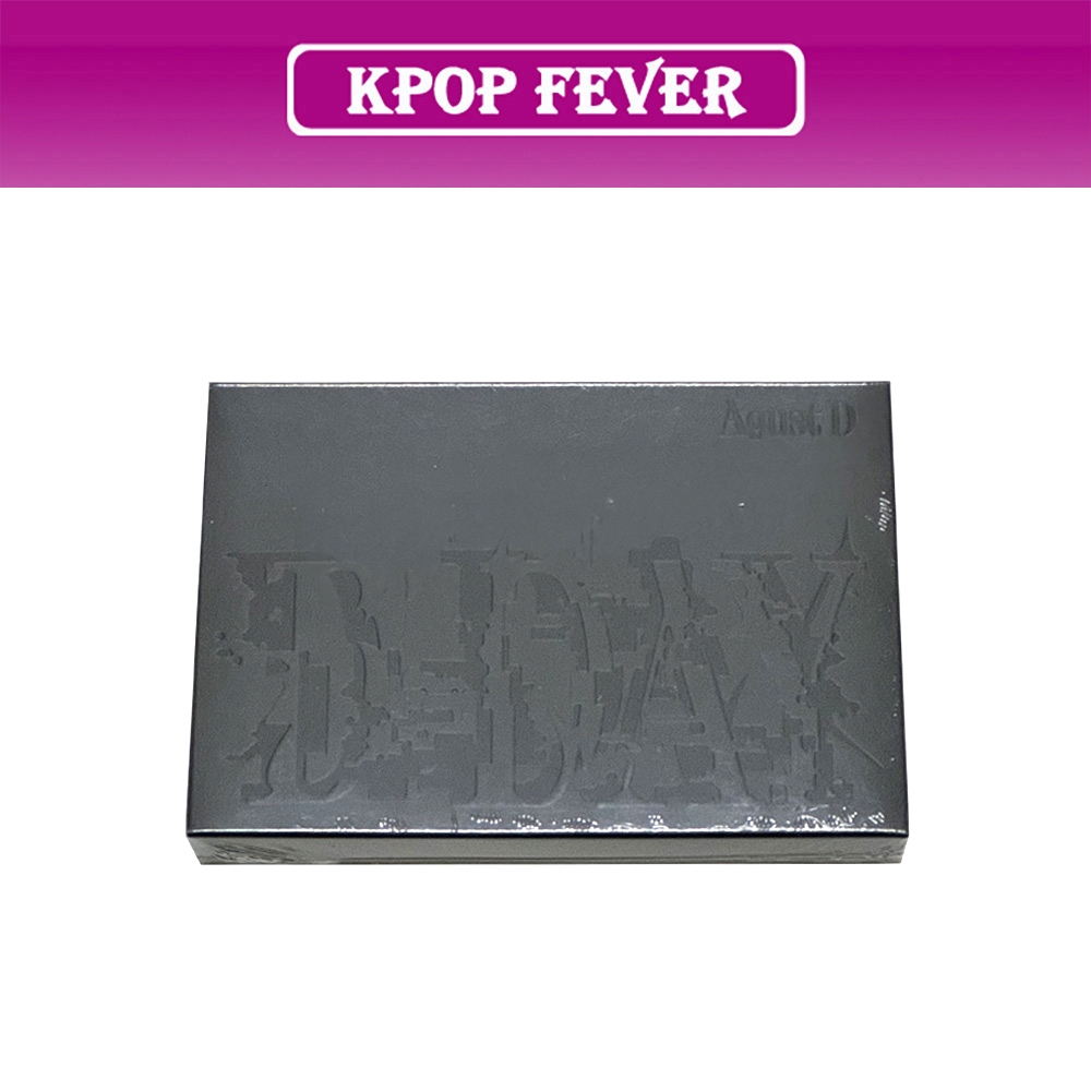 Agust D (BTS, SUGA) -[D-DAY] SOLO ALBUM  WEVERSE version PHOTOBOOK PHOTOCARD SEALED