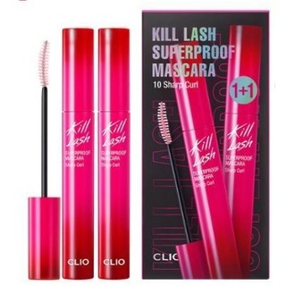 Mascara Clio Kill Lash Super Proof 7g (1 + 1)