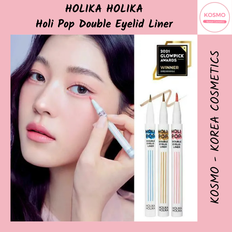 Bút Kẻ Mí Mắt HOLIKA HOLIKA Holi Pop Double Eyelid Liner 0.5g