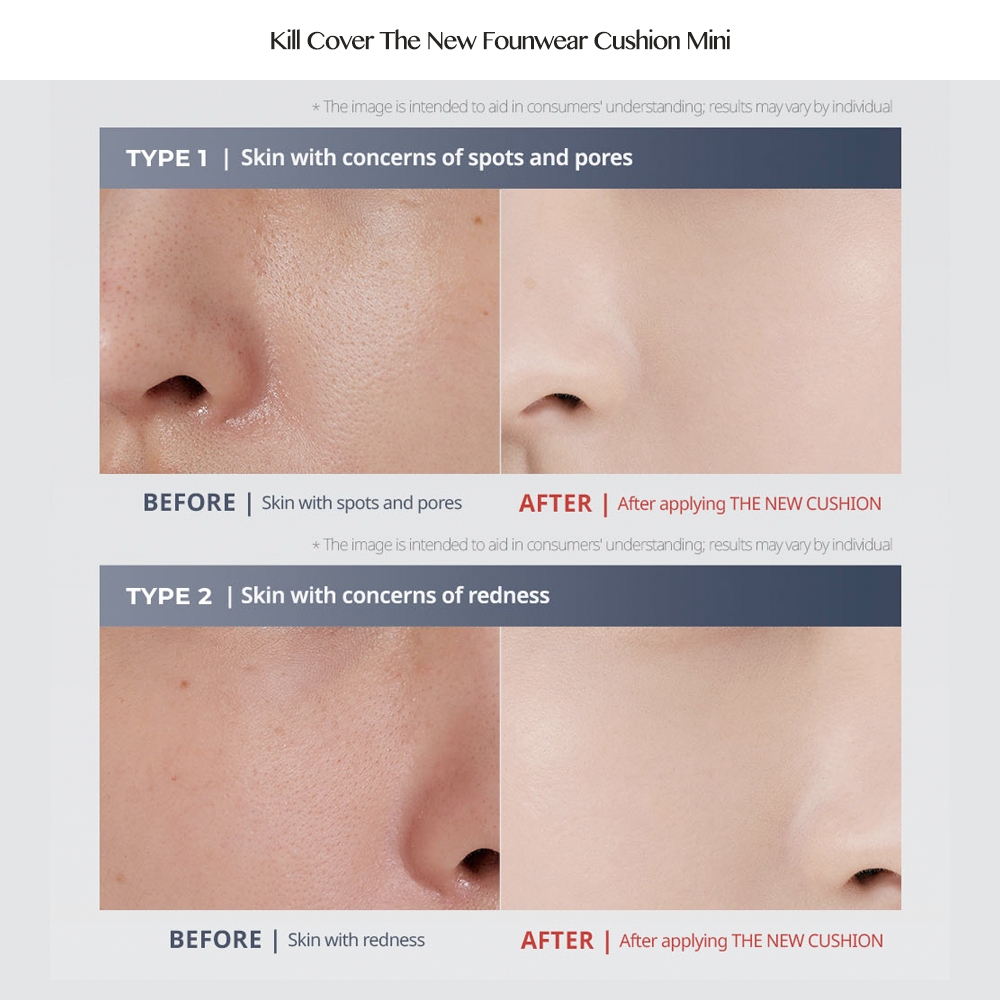 CLIO [Cio] Kill Cover Bộ đệm Mini bán chạy nhất (Áo nỉ mới / Lưới phát sáng / Đệm cố định da) | BigBuy360 - bigbuy360.vn