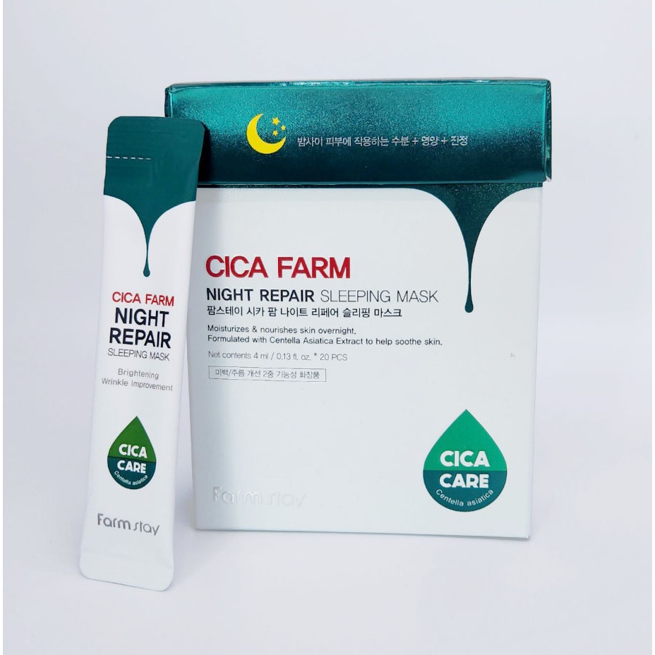[Famstay] MẶT NẠ SỬA CHỮA ĐÊM CICA FARM, CICA FARM NIGHT REPAIR SLEEPING MASK