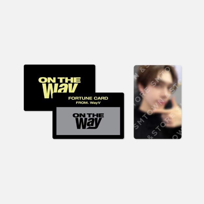 [PREORDER] 2025 WayV CONCERT ON THE Way FINAL IN SEOUL FORTUNE SCRATCH CARD SET