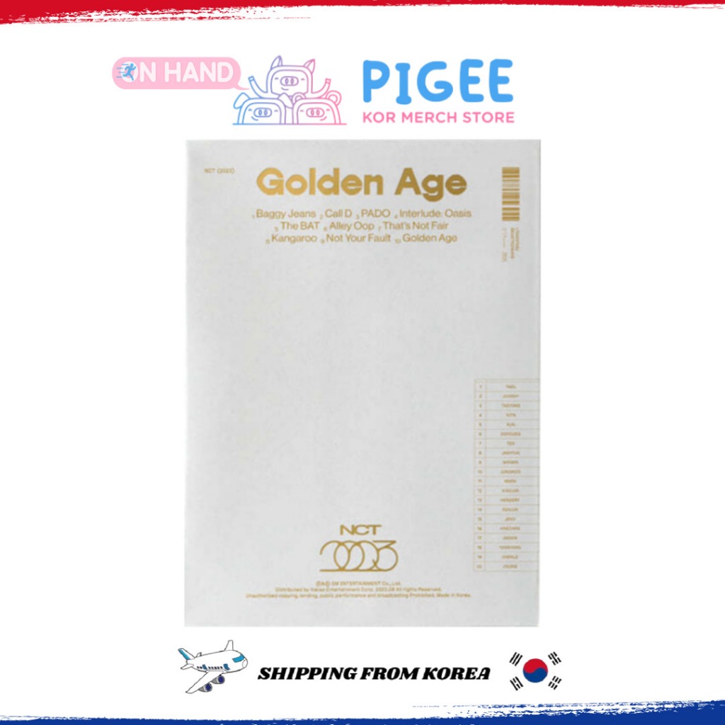 NCT 2023 - [ GOLDEN AGE ] 4TH Album (COLLECTING Ver.)