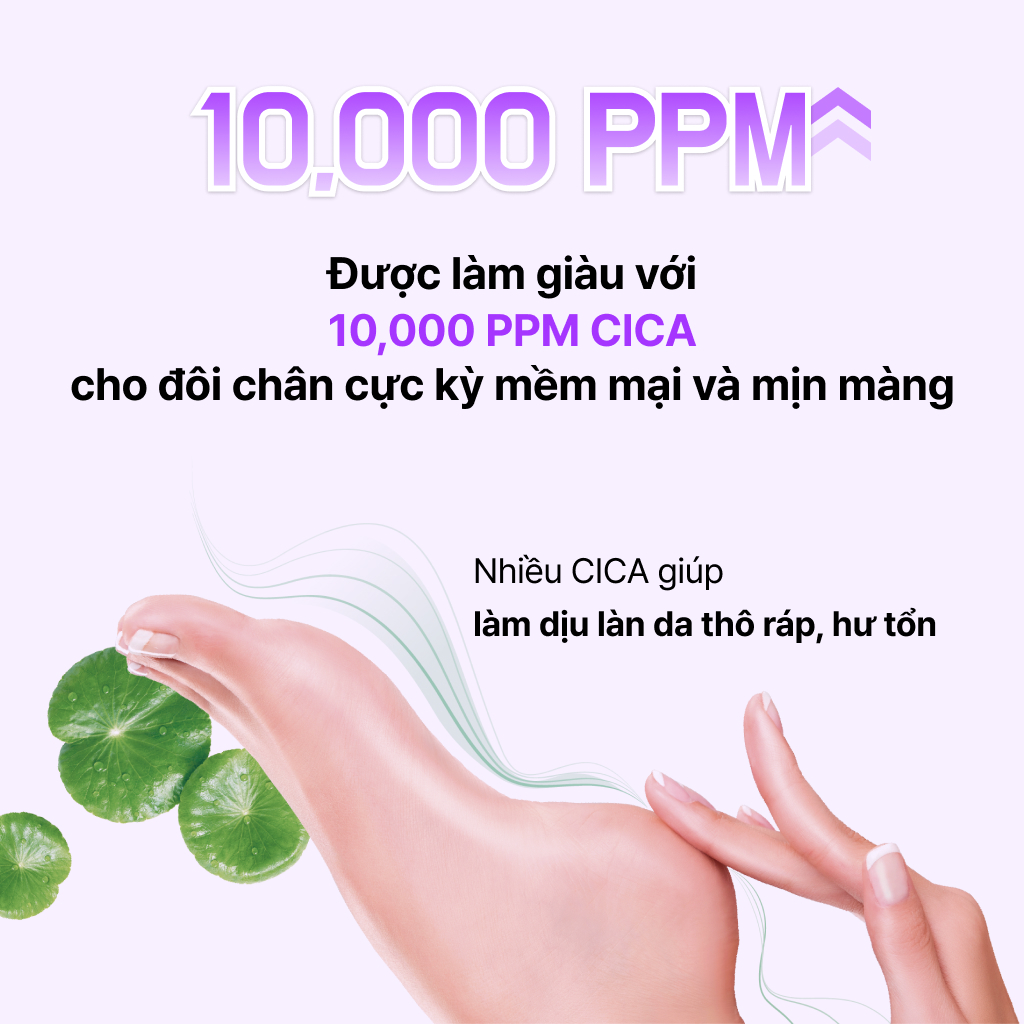 baren Mặt Nạ Dưỡng Da Chân CICA SOS