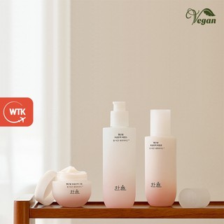 HANYUL Red Rice Moisture Firming Essence Skin, Emulsion, Cream 55ml, Gift Set Tinh chất làm săn chắc độ ẩm gạo đỏ HANYUL Da, Nhũ tương, Kem 55ml, Bộ quà tặng - Làm săn chắc da được loại bỏ 1 giây do tác dụng mạnh mẽ của gạo đỏ