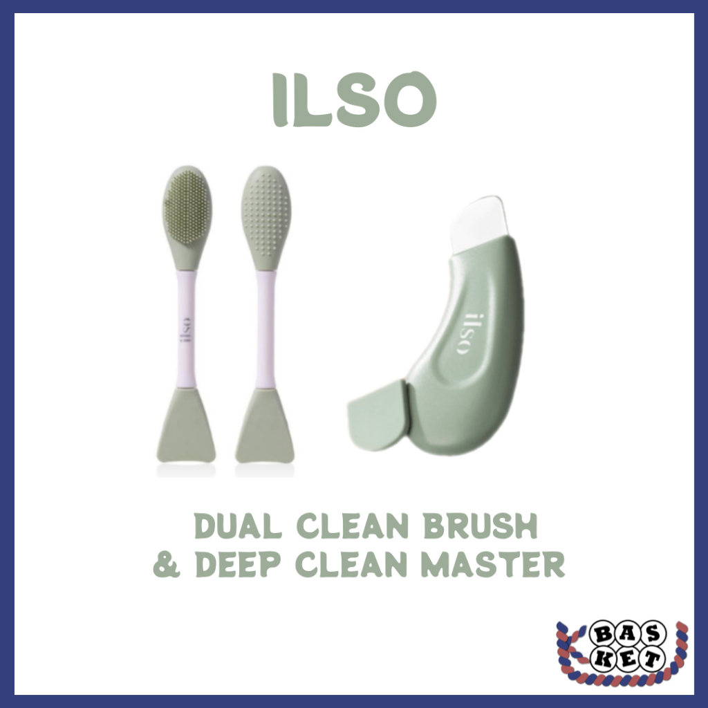 [Ilso] Deep Clean Master & Dual Clean Brush (Dụng cụ làm đẹp)