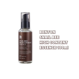 BENTON Snail Bee High Content Essence Tinh Chất Ốc Sên / Ốc Sên 100ml Chất Lượng Cao