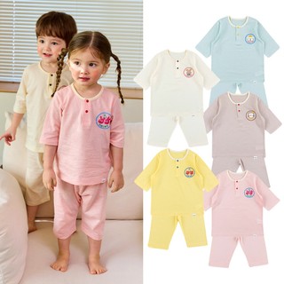 Cordi-i Bộ thun lửng cotton cao cấp cho bé Gelato Three-quarter pajama (24SS) - CE248_ chính hãng Cordi-i Hàn Quốc