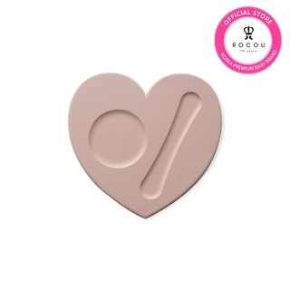 Miếng lót đồ ăn dặm silicone cao cấp ROCOU hình trái tim