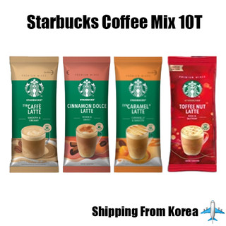Coffee Mix 10T | Cafe Latte / Caramel-Flavored Latte / Toffee Nut-Flavered Latte / Quế Dolce Latte