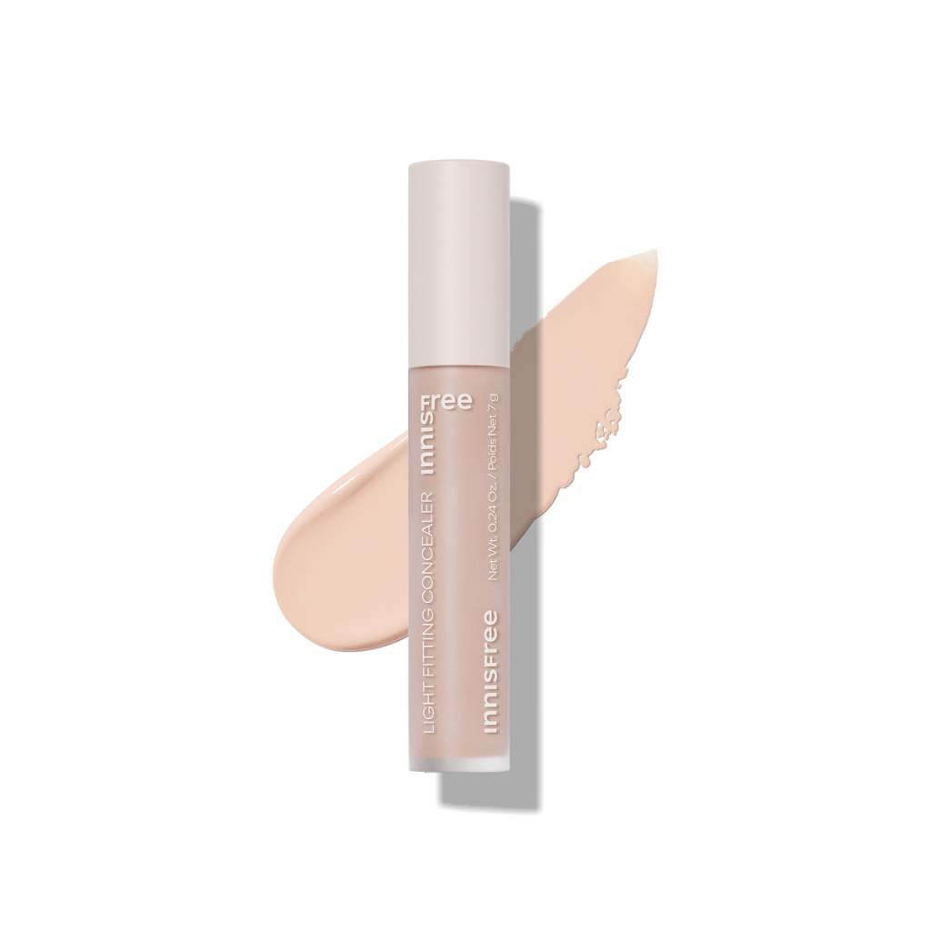 Innisfree Light Fit Concealer Dark Circle Cover - Màu be đào / Màu be cá hồi