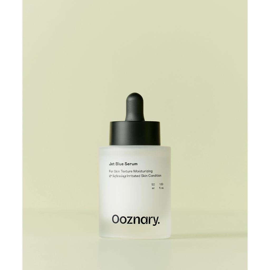 Ooznary Serum Jet Blue cấp ẩm sâu, làm sạch da chết và sợi bã nhờn, Softening Irritated Skin 50ml