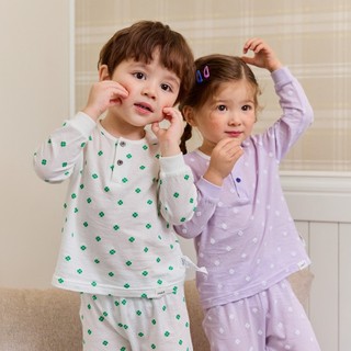 Cordi-i Bộ quần áo vải jacquard cao cấp thoáng mát cho bé  Chloe Baby Jacquard Homewear (24SS)-AL150 Bộ quần áo thời trang bé trai bé gái chính hãng Cordi Hàn Quốc