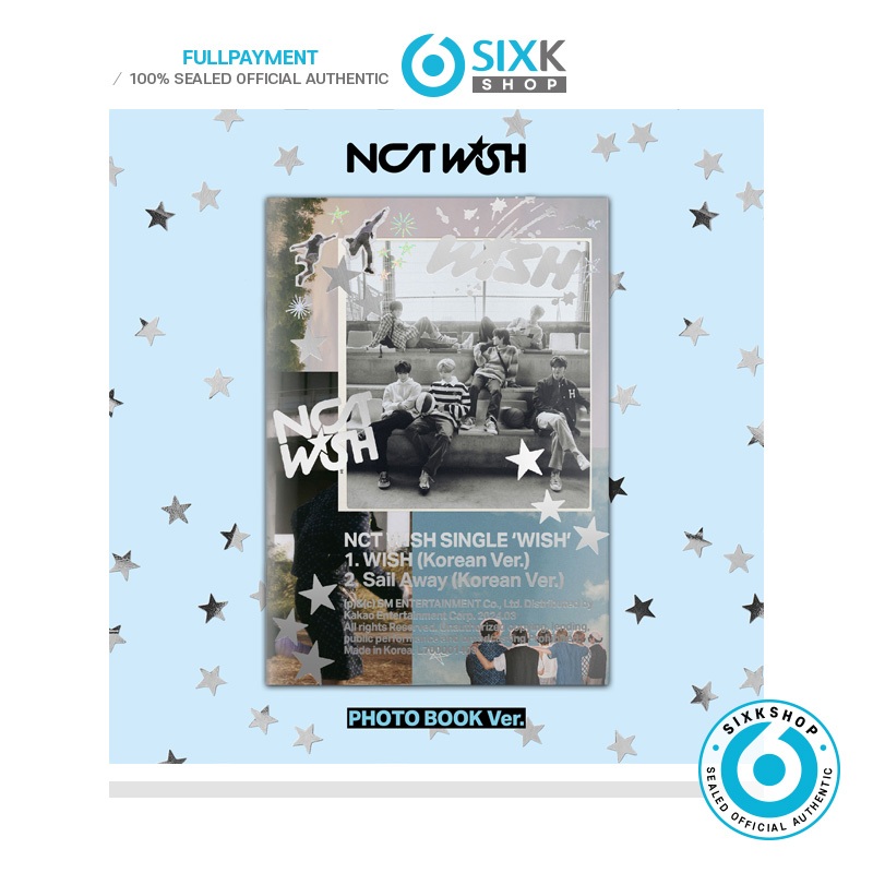 (Lucky Draw)  NCT WISH - Single Album WISH (Photobook Ver.)