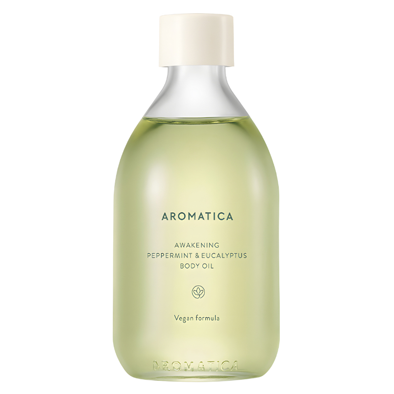 Aromatica Awakening Body Oil Bạc hà & Bạch đàn 3.38 fl.oz / 100ml (Hạn sử dụng: 2027.02)