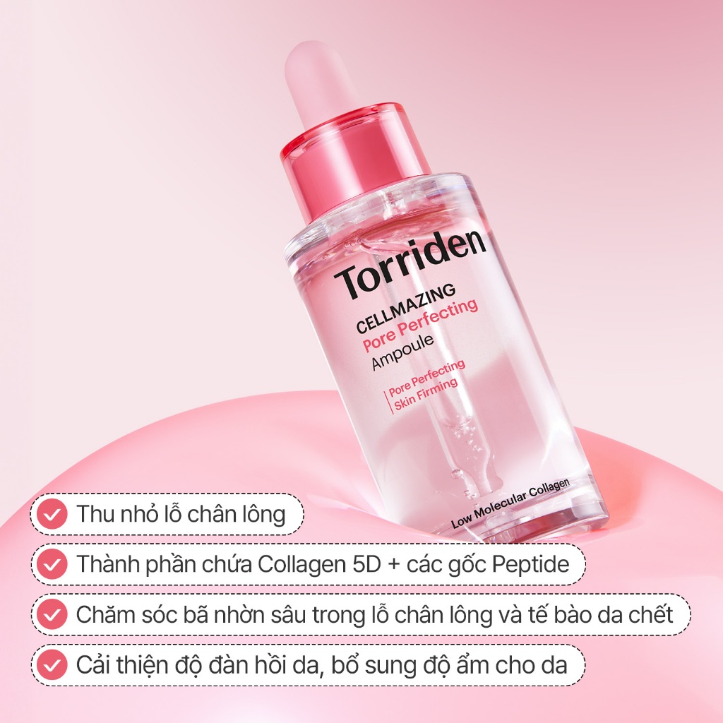 [Torriden Chính hãng] Tinh chất chăm sóc lỗ chân lông hoàn hảo CELLMAZING, 30ml, Ampoule | BigBuy360 - bigbuy360.vn