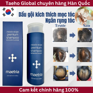 Dầu Gội Kích Thích Mọc Tóc Ngăn Rụng Tóc Kiềm Dầu Da Đầu Miracle Recipe Premium Shampoo 200ml