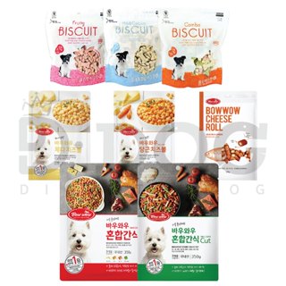 【 BOWWOW   Đồ ăn vặt huấn luyện thú cưng Đồ ăn nhẹ cho chó Đồ ăn nhai cho chó Bánh quy Đồ ăn nhẹ hỗn hợp