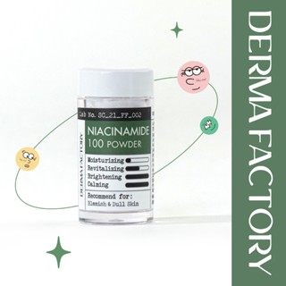 [Derma Factory] Bột Niacinamide 100 Powder 7g | Tinh Chất Dưỡng Ẩm Làm Trắng Da Hàn Quốc Chất Lượng Cao