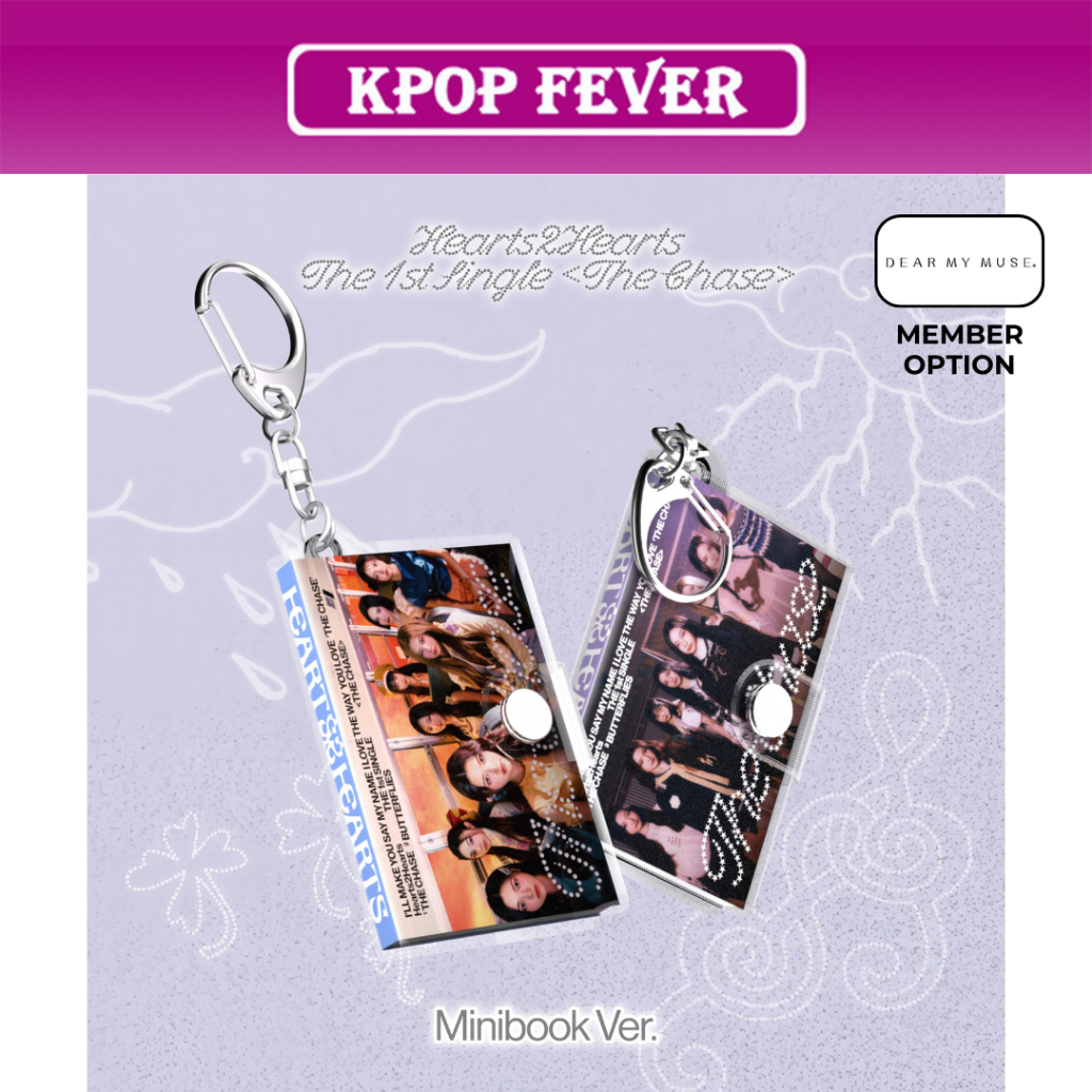 Hearts2Hearts - [ The Chase ] 1st Single Album / Mini Book Ver. (Smart Album)+ DMM LUCKY DRAW POB