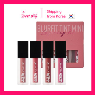 Set 4 son kem lì mini size Merzy Blurfit Tint Mini Layering 1.5g