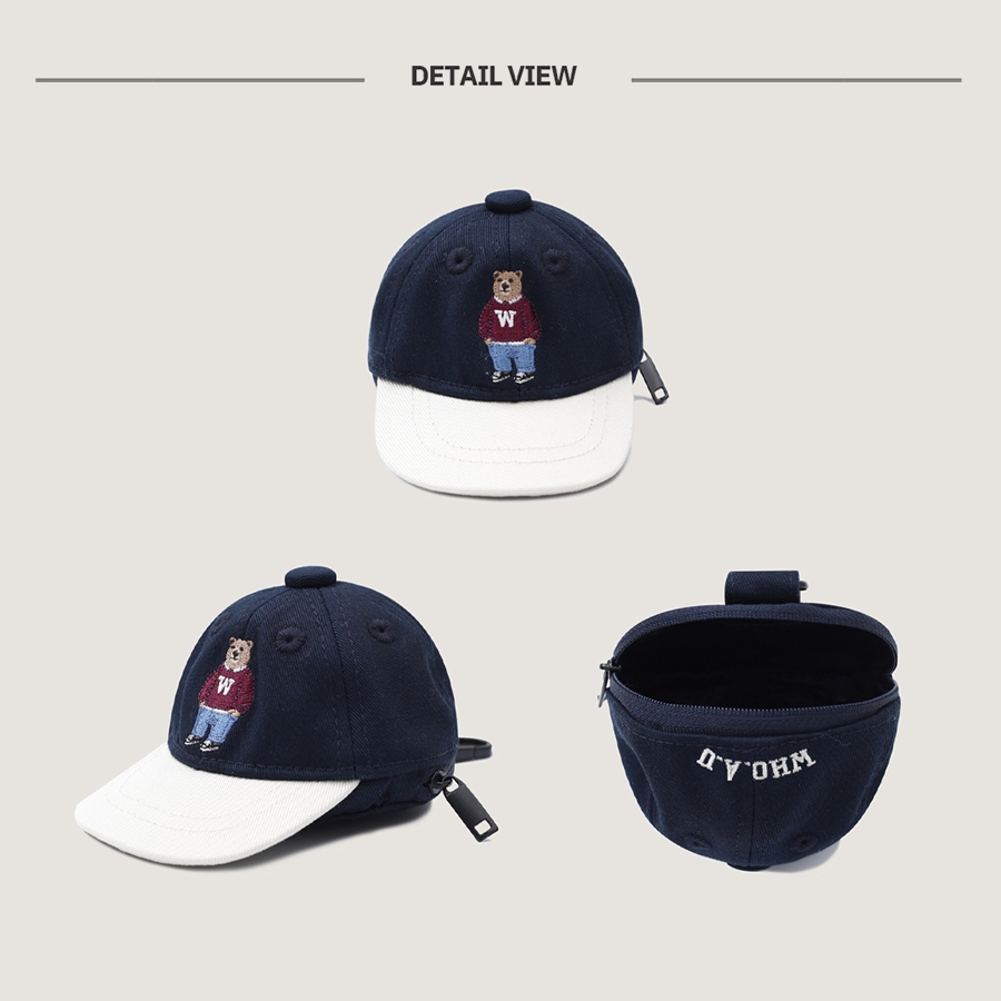 [WHO.A.U] Móc Khóa Nón Steve Ball Cap Keyring I WHAWC4991A