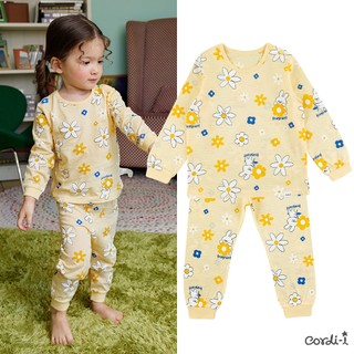 Cordi-i Bộ quần áo vải jacquard cao cấp thoáng mát cho bé Fragrant Baby Jacquard Homewear (24SS)-AL142 Bộ quần áo thời trang bé trai bé gái chính hãng Cordi Hàn Quốc