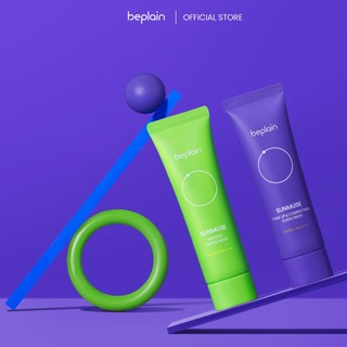  BEPLAIN Sunmuse Kem chống nắng Tone up & Correcting nâng tone tím 50ml & BEPLAIN Sunmuse Kem chống nắng vật lý  50ml