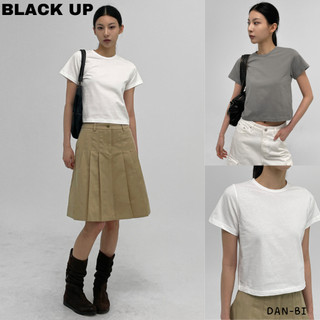 [Blackup] Áo thun ngắn tay tròn bán cuộn Warap _ 8 màu / sản phẩm KR chính hãng 100% / Vận chuyển nhanh từ KR