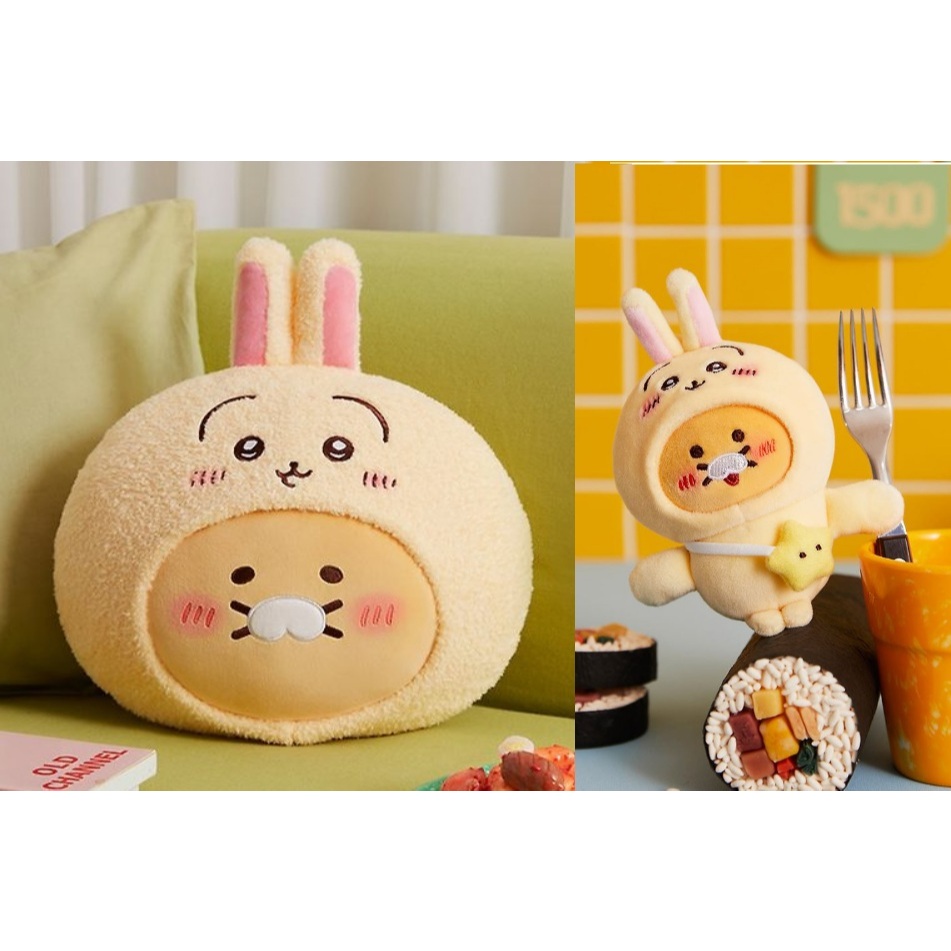 🎀【In Stock】2024 Chiikawa x KAKAO FRIENDS Keyring/ Face cushion